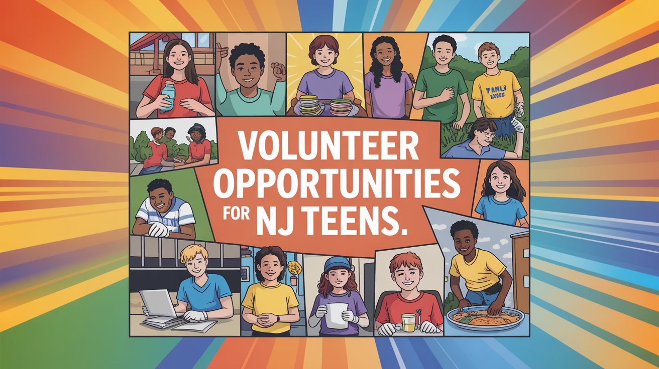 New Jersey Volunteer Opportunities for NJ Teens (Ages 16–19) For Summer 2025